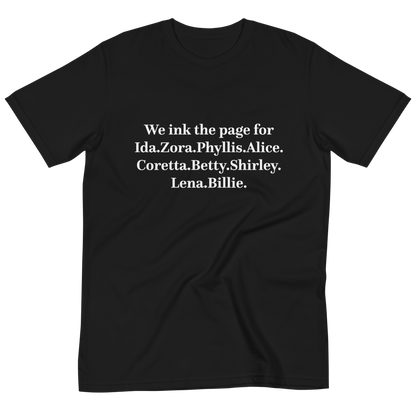 We ink the page for Ida T-Shirt