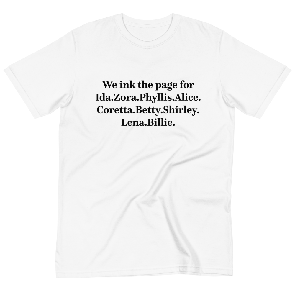 We ink the page for Ida T-Shirt